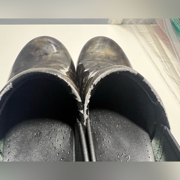 Dansko Black and Green Mules with Classic Design - Picture 2 of 8